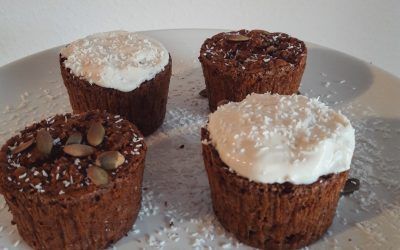 Magdalenas de zanahoria caseras (sin azúcar)