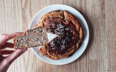 Bizcocho de zanahoria (sin azúcares añadidos)