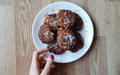 GALLETAS DE ZANAHORIA Y PLÁTANO (SIN AZÚCAR AÑADIDO)