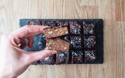 BROWNIE DE BONIATO (sin azúcar añadido)