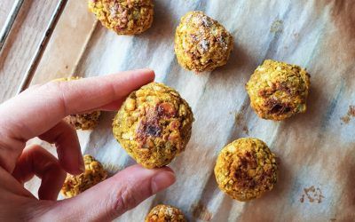 FALAFELS DE GARBANZOS AL HORNO